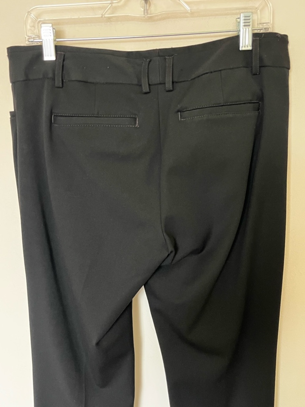 The Boys Screen Worn Express Editor Pants Black Stretch Work Trousers Tall 10 - Picture 7 of 11